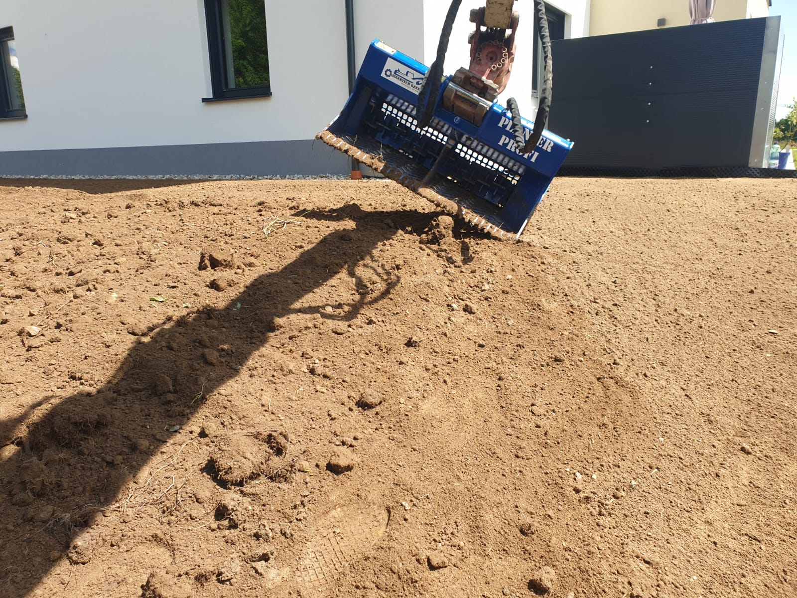 Baggertech im Einsatz